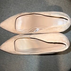 A new day Nude suede-like heels
